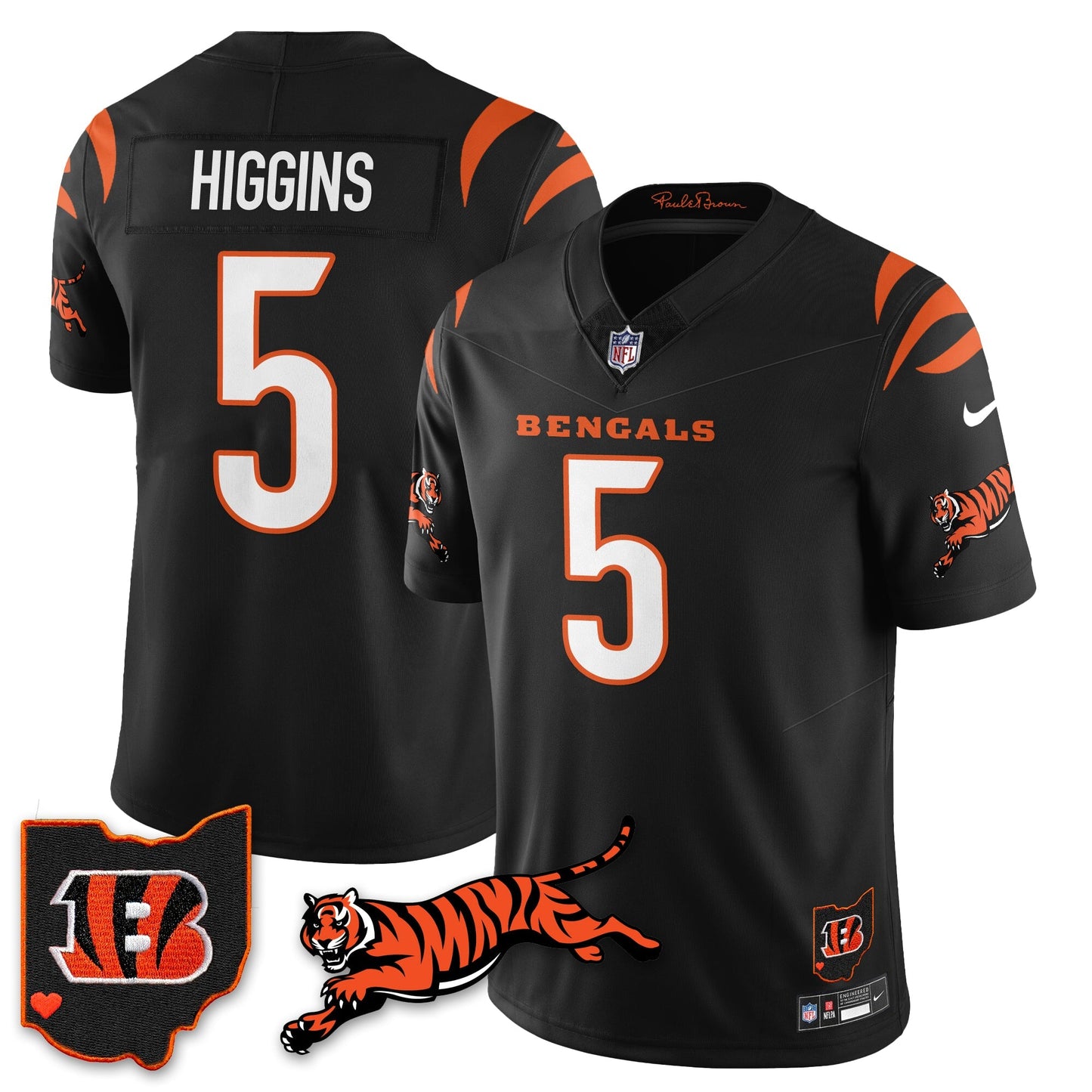 CIN Vapor F.U.S.E. Limited Jersey N1 - All Stitched-DTD