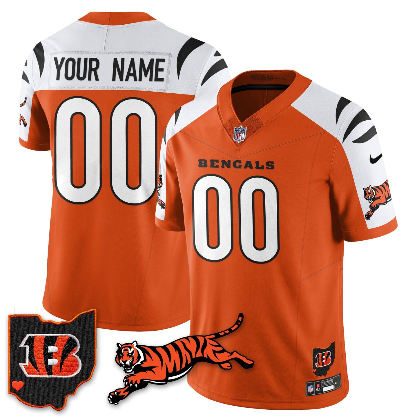 Custom CIN Vapor F.U.S.E. Limited Jersey N1 - All Stitched-DTD