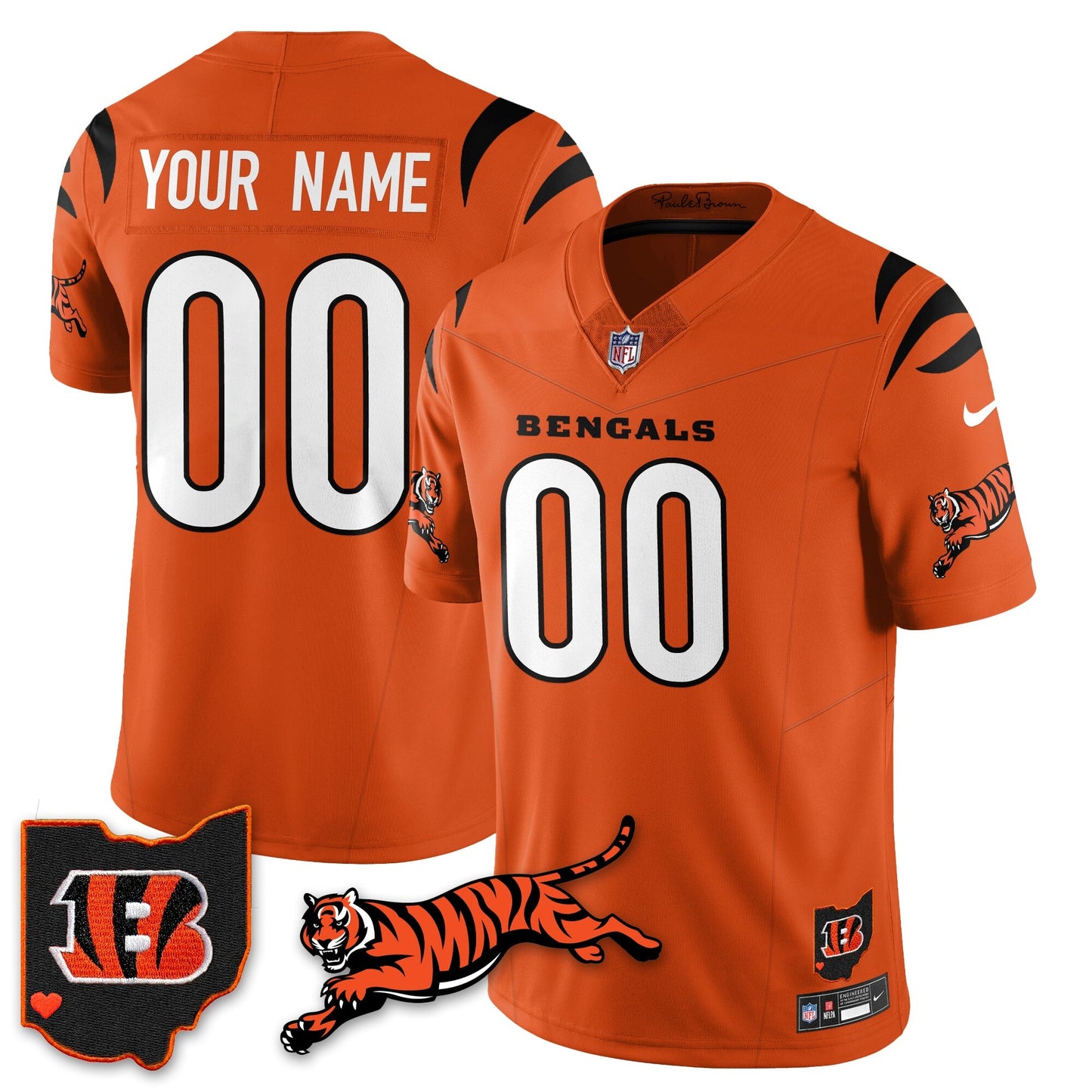 Custom CIN Vapor F.U.S.E. Limited Jersey N1 - All Stitched-DTD