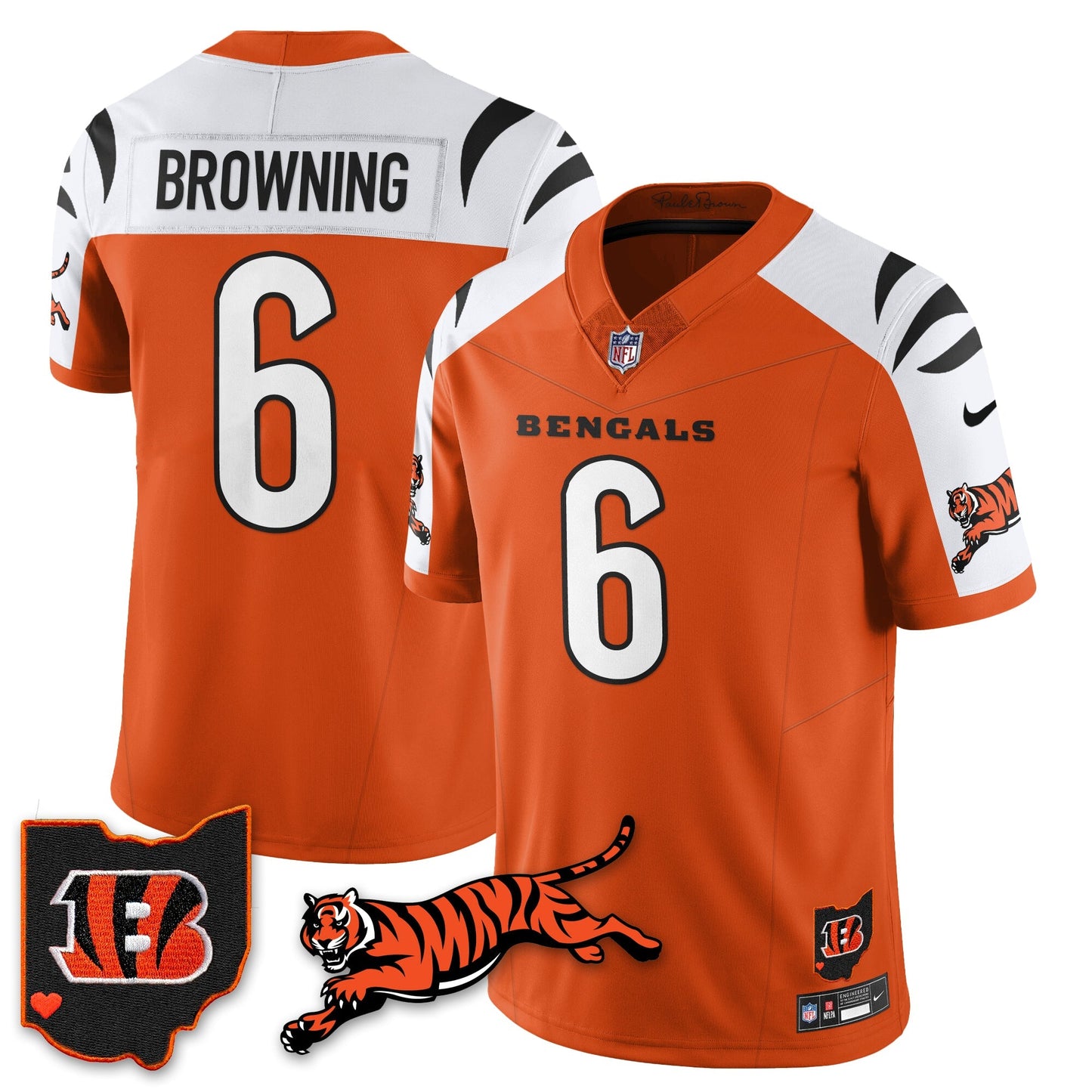 CIN Vapor F.U.S.E. Limited Jersey N1 - All Stitched-DTD