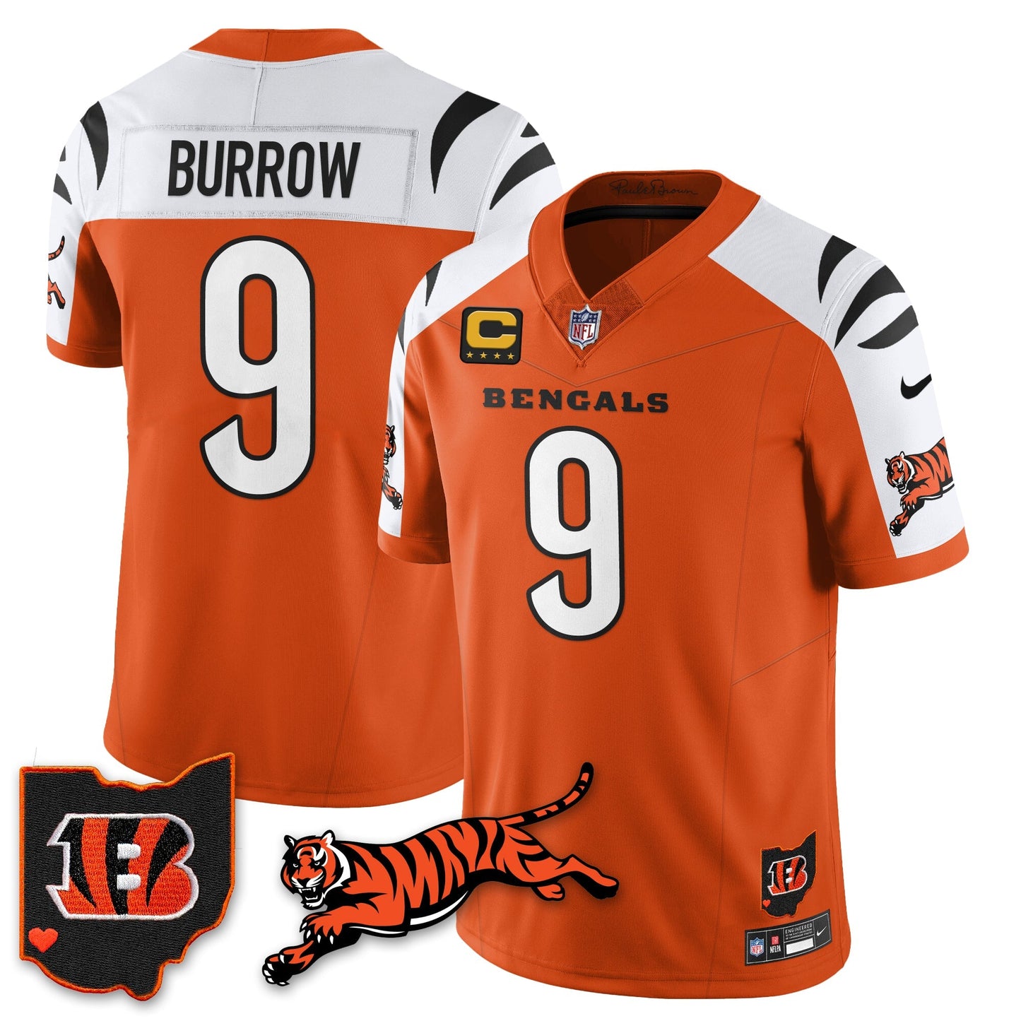 CIN Vapor F.U.S.E. Limited Jersey N1 - All Stitched-DTD