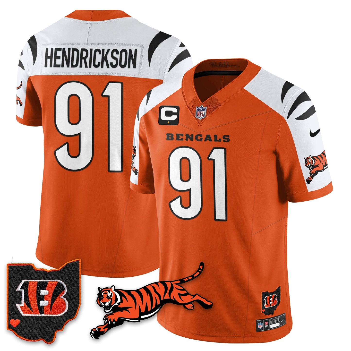 CIN Vapor F.U.S.E. Limited Jersey N1 - All Stitched-DTD