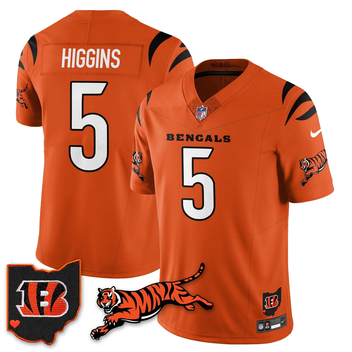 CIN Vapor F.U.S.E. Limited Jersey N1 - All Stitched-DTD