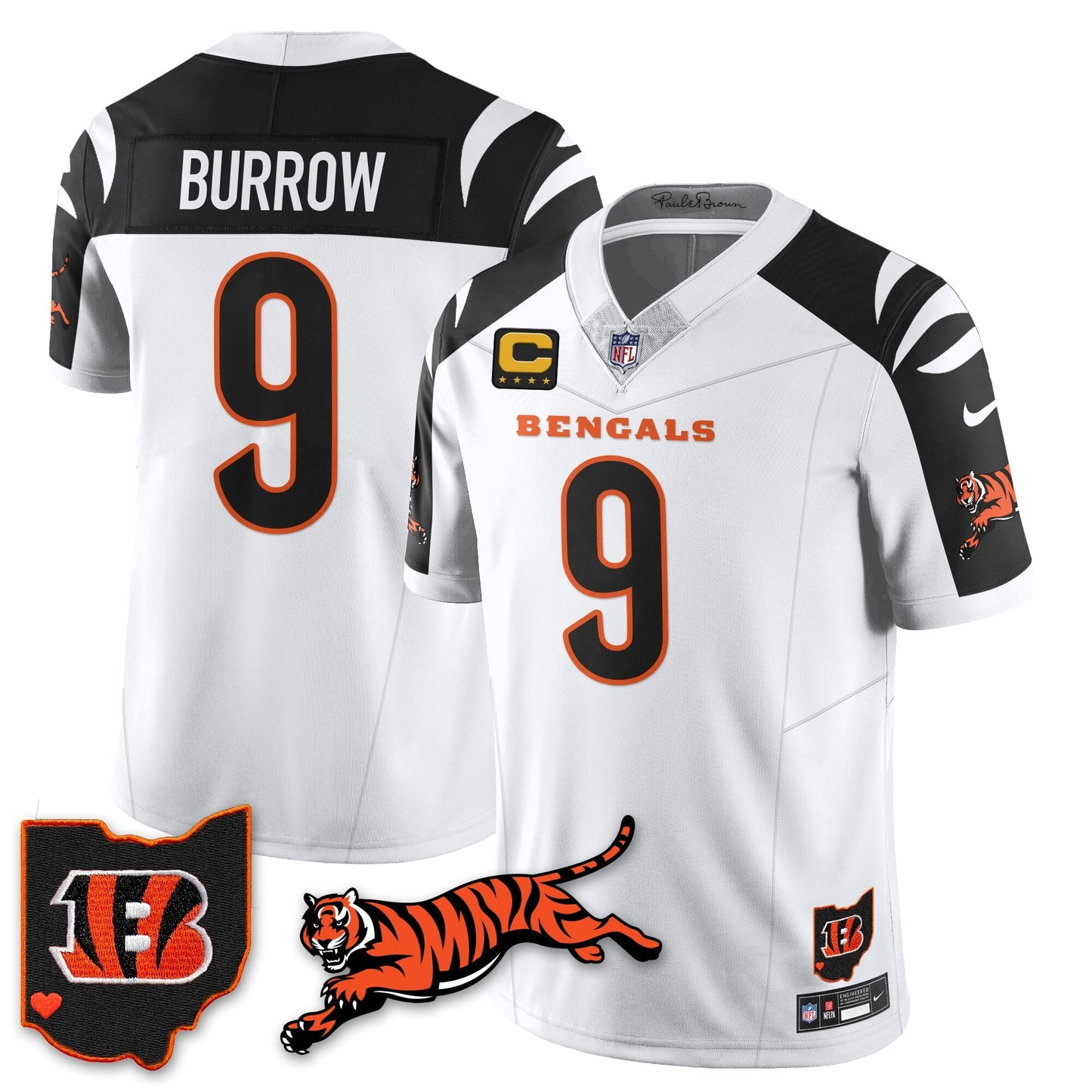 CIN Vapor F.U.S.E. Limited Jersey N1 - All Stitched-DTD