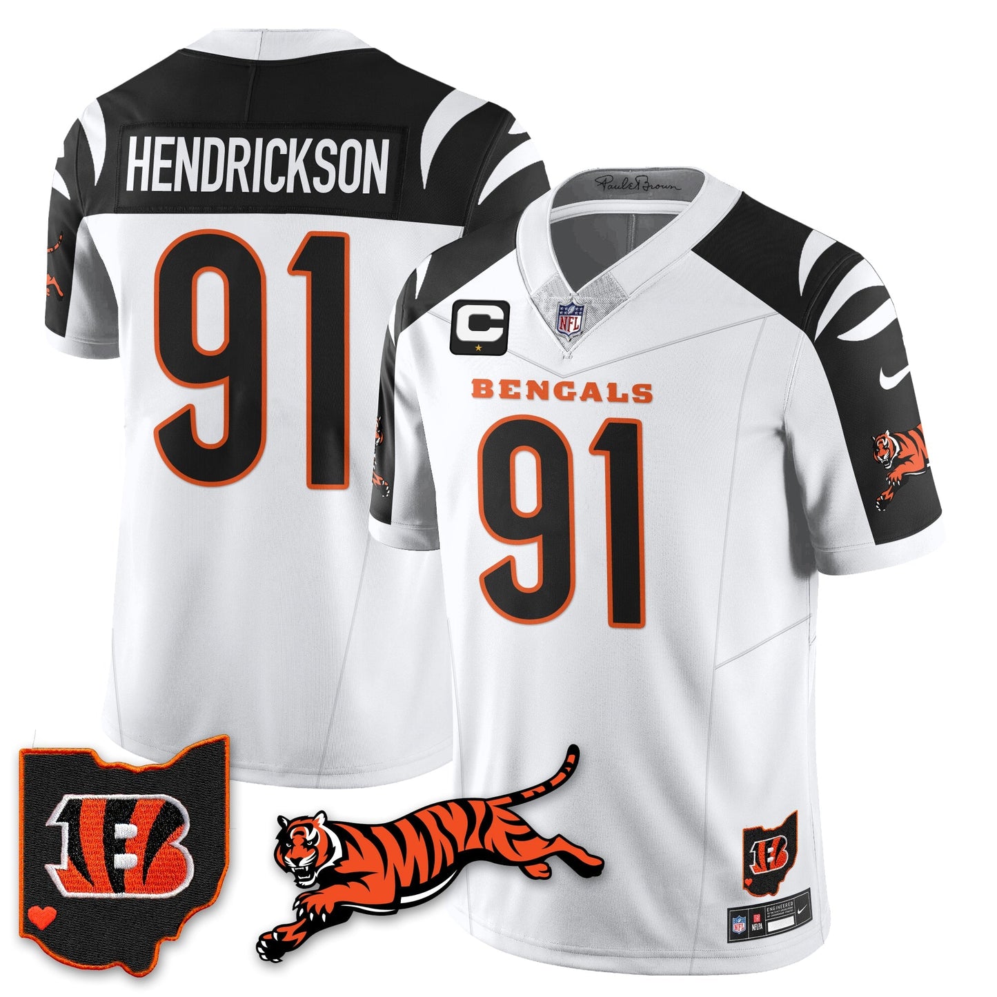 CIN Vapor F.U.S.E. Limited Jersey N1 - All Stitched-DTD