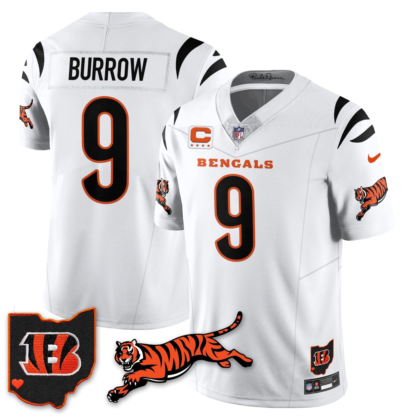CIN Vapor F.U.S.E. Limited Jersey N1 - All Stitched-DTD