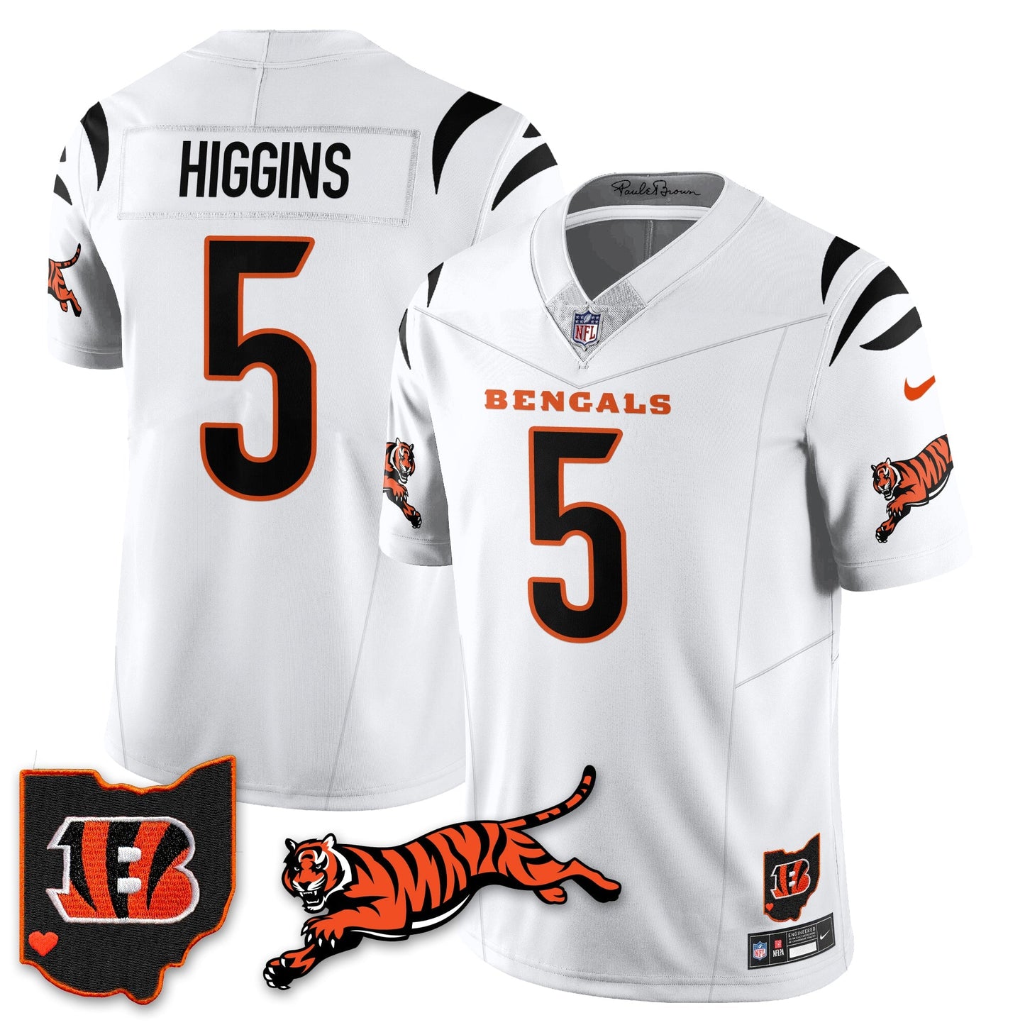 CIN Vapor F.U.S.E. Limited Jersey N1 - All Stitched-DTD