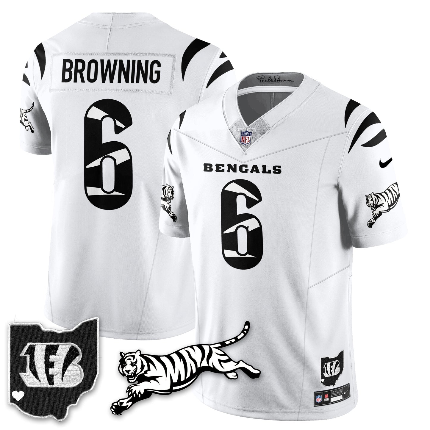 CIN Vapor F.U.S.E. Limited Jersey N1 - All Stitched-DTD