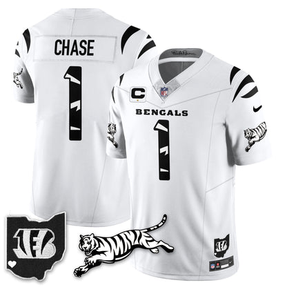 CIN Vapor F.U.S.E. Limited Jersey N1 - All Stitched-DTD