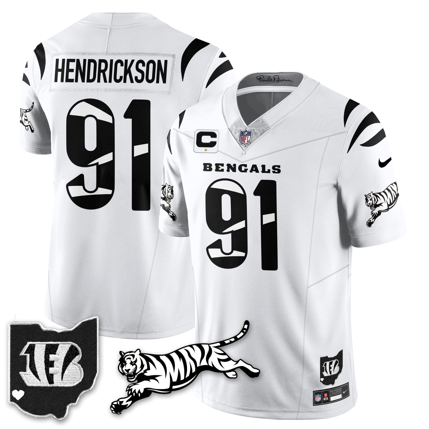 CIN Vapor F.U.S.E. Limited Jersey N1 - All Stitched-DTD