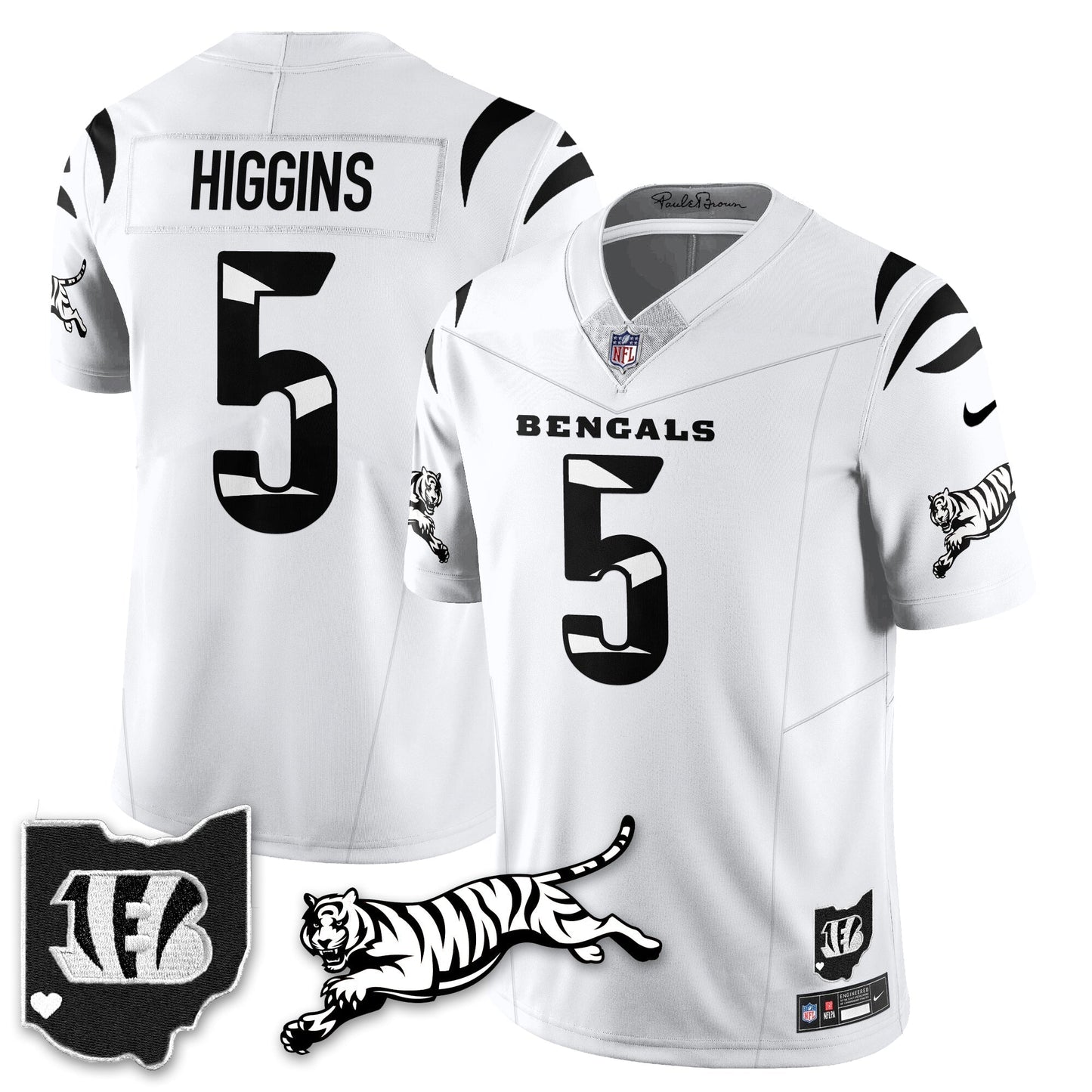 CIN Vapor F.U.S.E. Limited Jersey N1 - All Stitched-DTD