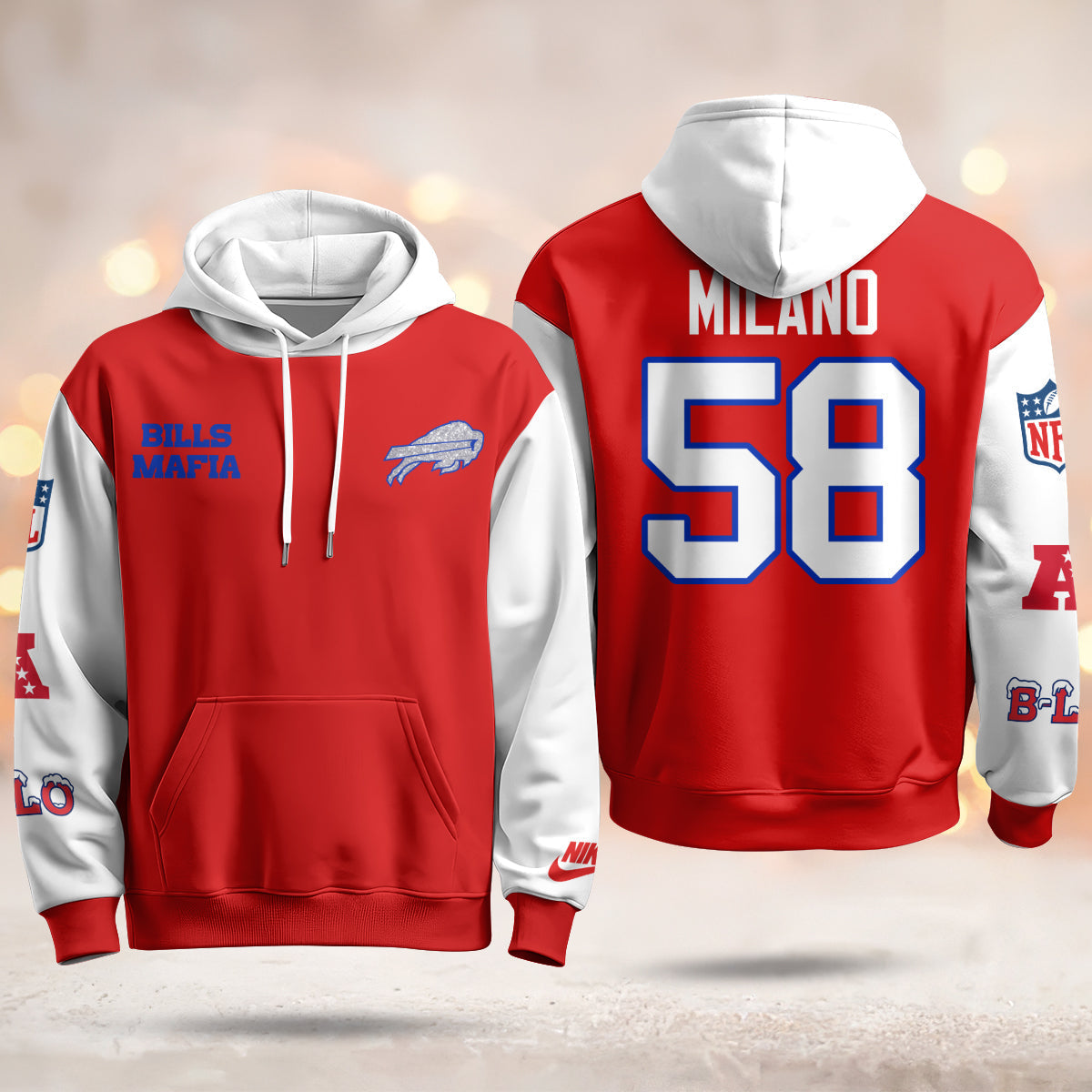 BUF 2025 Rivalries Hoodie - Printed-DTD