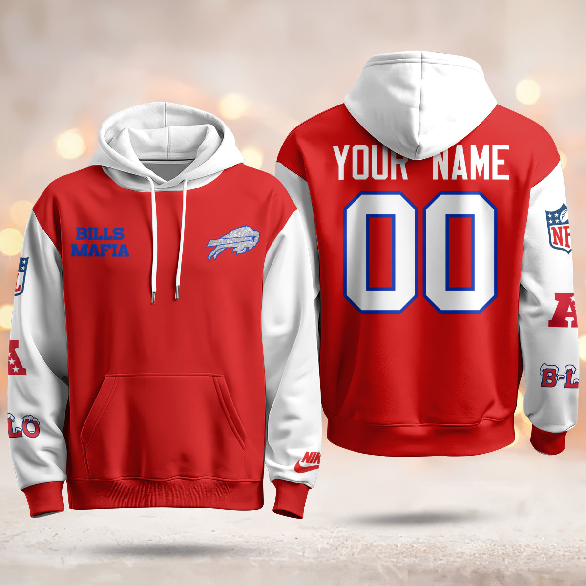 BUF 2025 Rivalries Hoodie - Printed-DTD