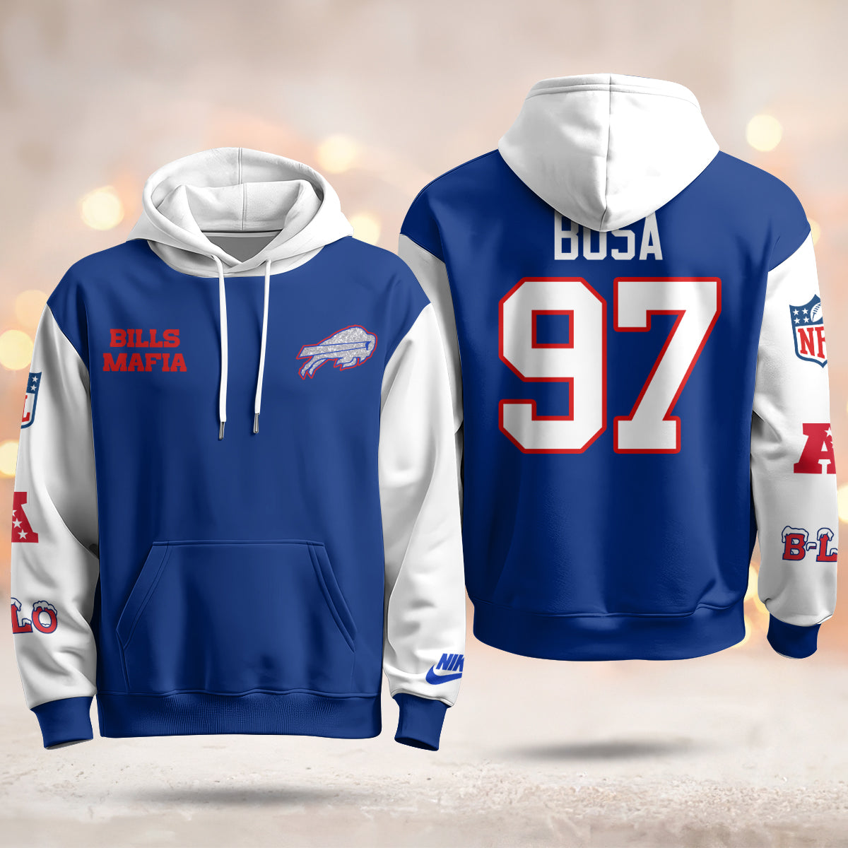 BUF 2025 Rivalries Hoodie - Printed-DTD
