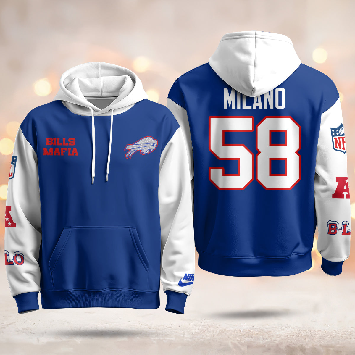 BUF 2025 Rivalries Hoodie - Printed-DTD