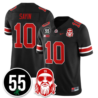 OSU Vapor Limited Jersey - Nick Mangold Patch - All Stitched-DTD