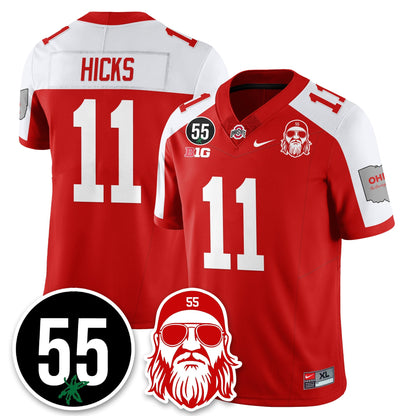 OSU Vapor Limited Jersey - Nick Mangold Patch - All Stitched-DTD