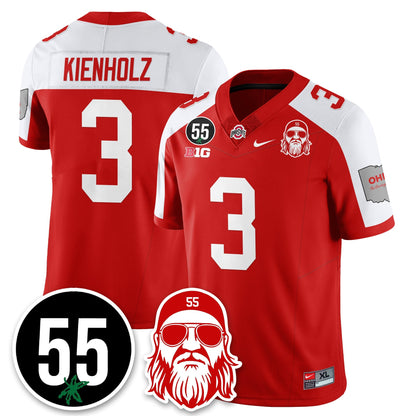 OSU Vapor Limited Jersey - Nick Mangold Patch - All Stitched-DTD