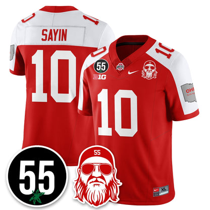 OSU Vapor Limited Jersey - Nick Mangold Patch - All Stitched-DTD
