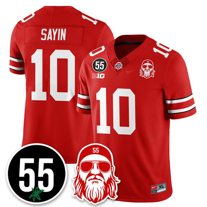 OSU Vapor Limited Jersey - Nick Mangold Patch - All Stitched-DTD