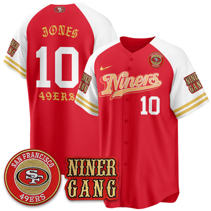 SF Born x Raised Baseball Jersey - All Stitched-DTD