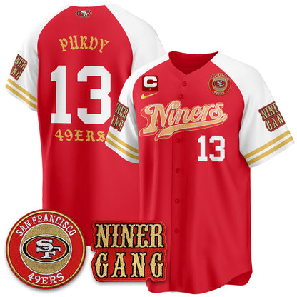 SF Born x Raised Baseball Jersey - All Stitched-DTD