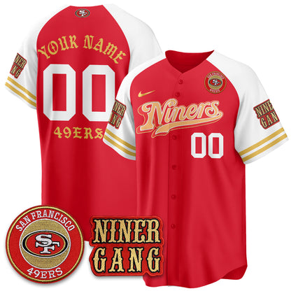 SF Born x Raised Baseball Jersey - All Stitched-DTD