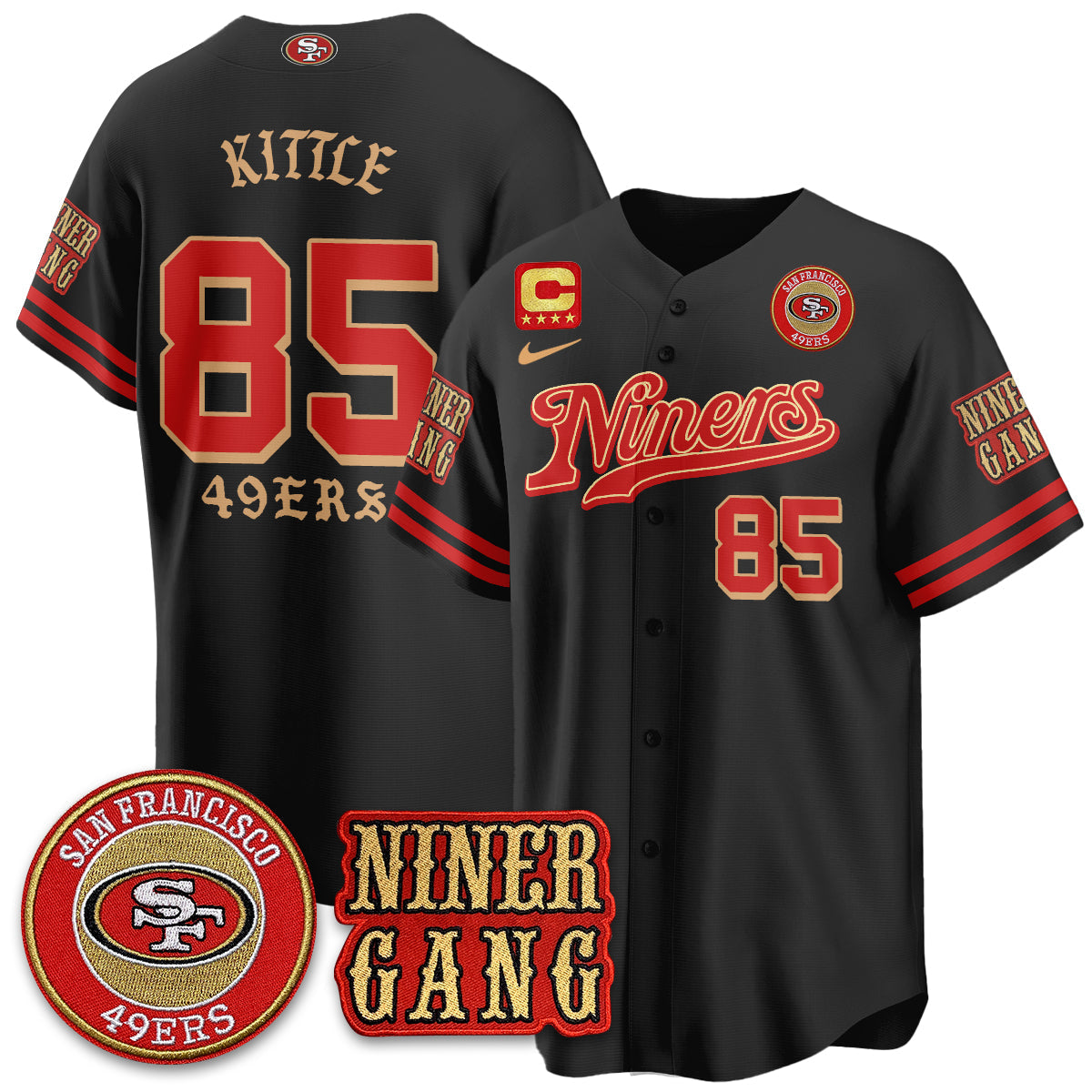 SF Born x Raised Baseball Jersey - All Stitched-DTD