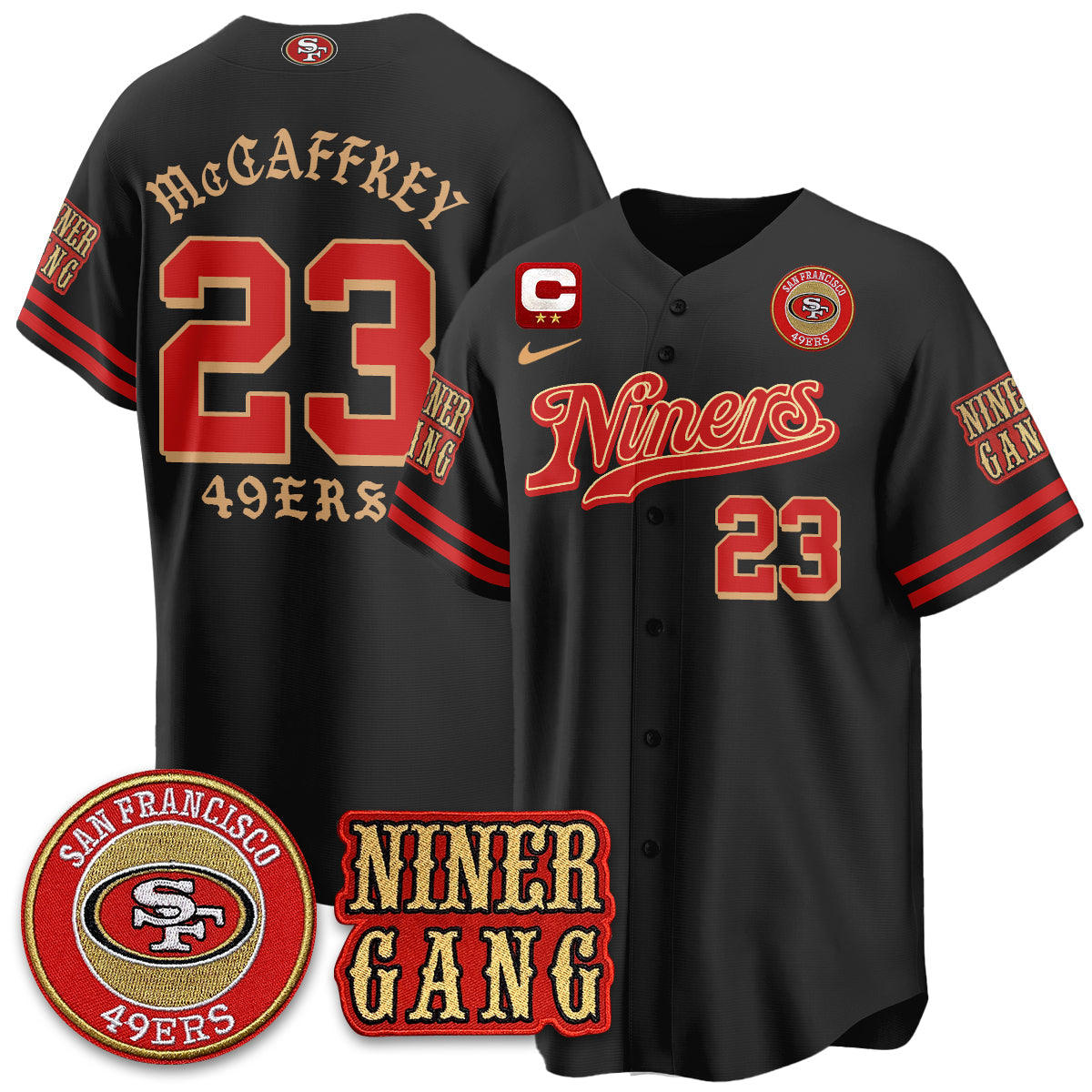 SF Born x Raised Baseball Jersey - All Stitched-DTD