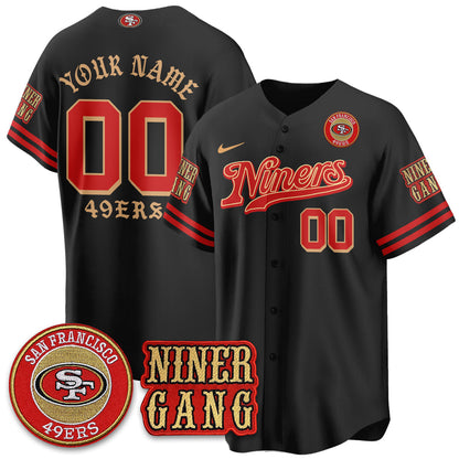 SF Born x Raised Baseball Jersey - All Stitched-DTD
