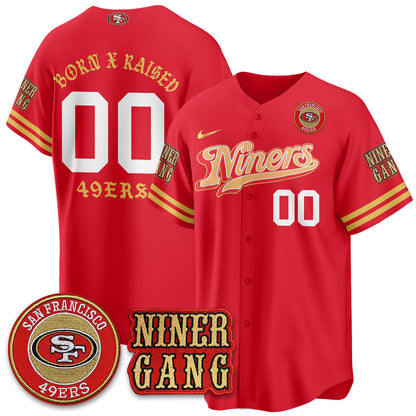 SF Born x Raised Baseball Jersey - All Stitched-DTD