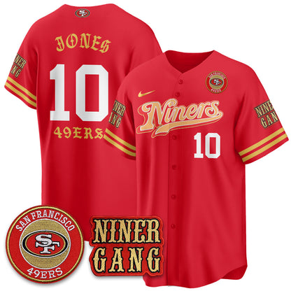 SF Born x Raised Baseball Jersey - All Stitched-DTD