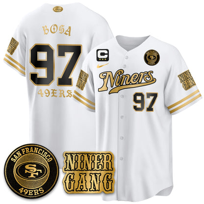 SF Born x Raised Baseball Jersey - All Stitched-DTD