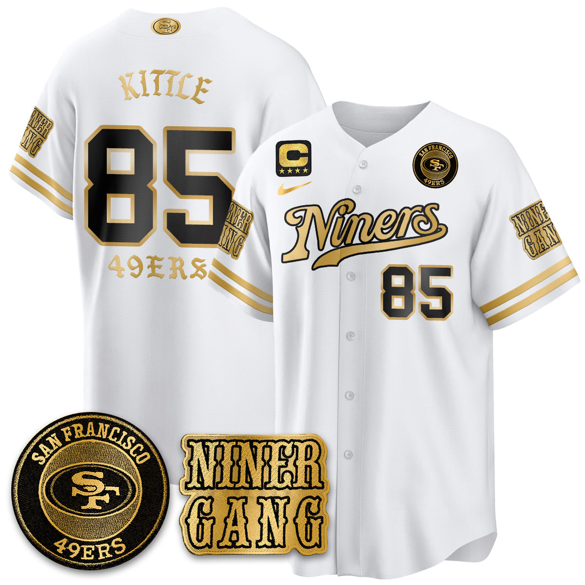 SF Born x Raised Baseball Jersey - All Stitched-DTD