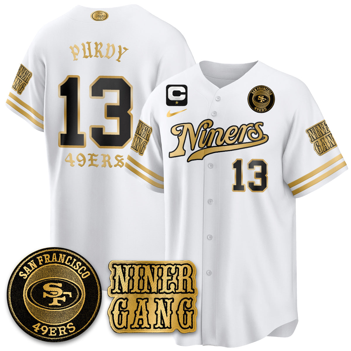 SF Born x Raised Baseball Jersey - All Stitched-DTD
