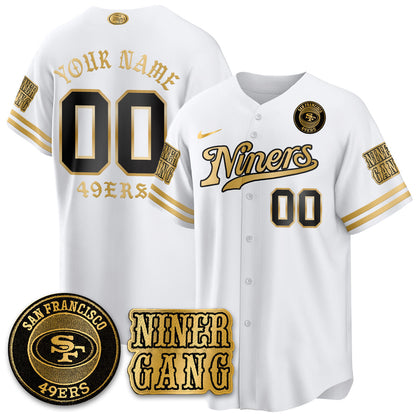 SF Born x Raised Baseball Custom Jersey - All Stitched-DTD