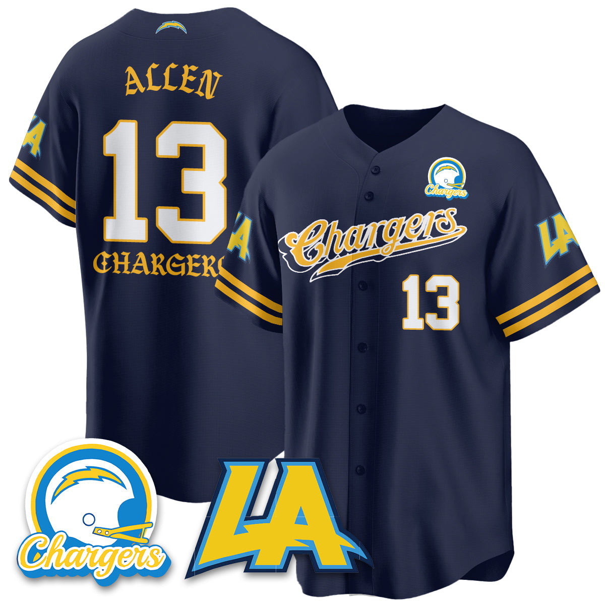 LVG Born x Raised Baseball Jersey - All Stitched-DTD