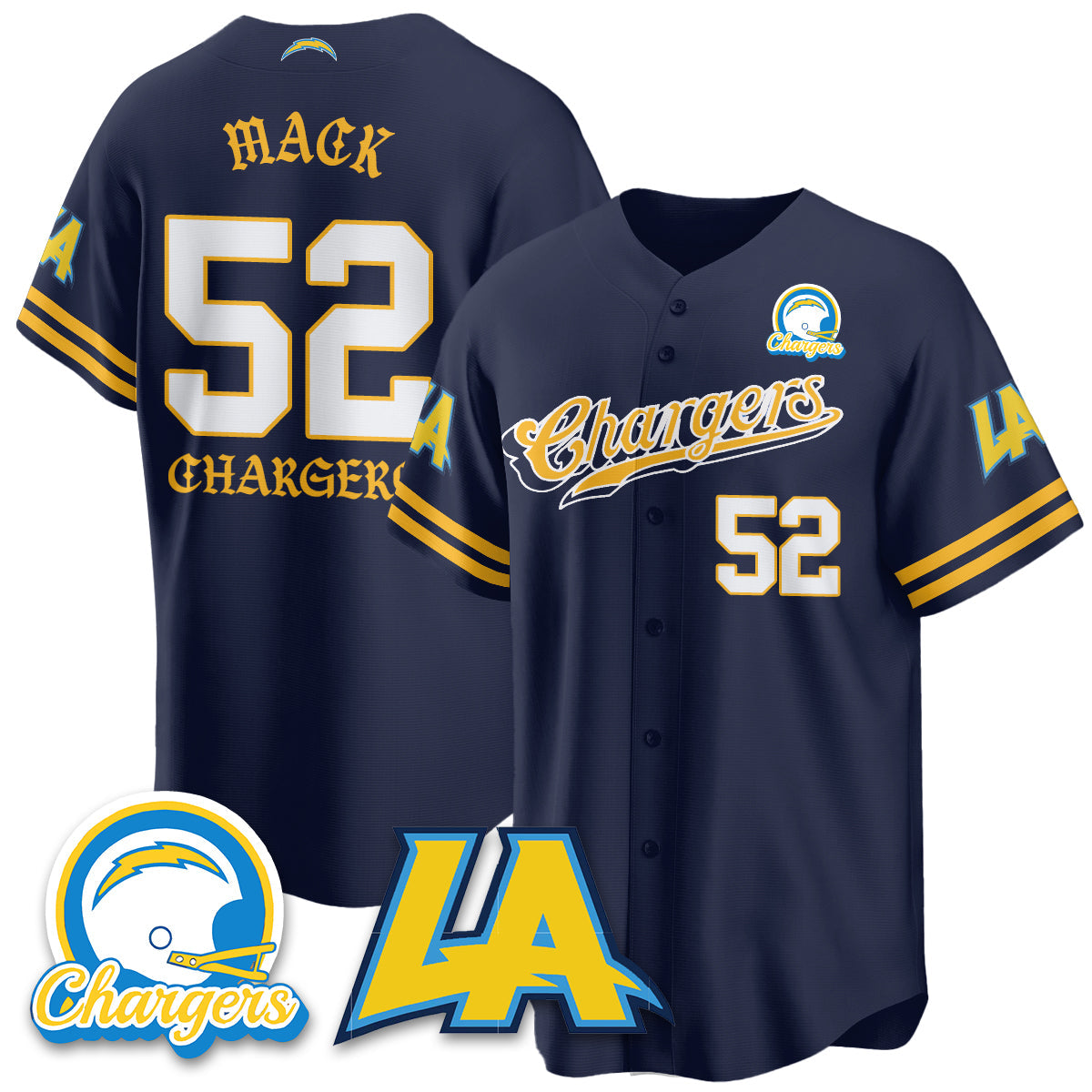 LVG Born x Raised Baseball Jersey - All Stitched-DTD