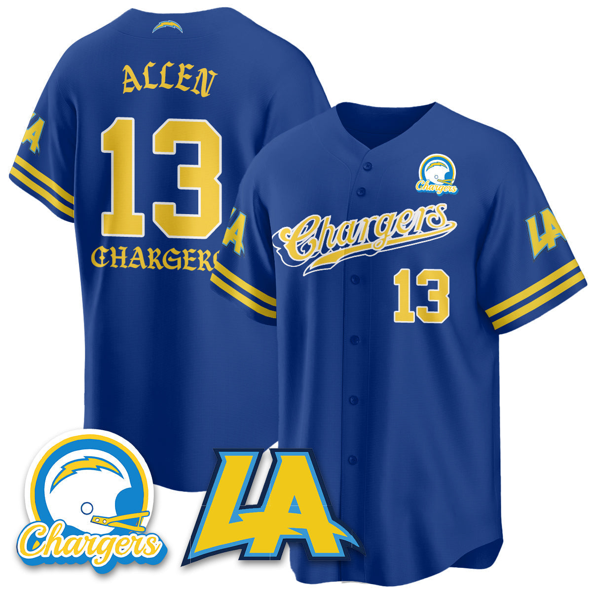 LVG Born x Raised Baseball Jersey - All Stitched-DTD