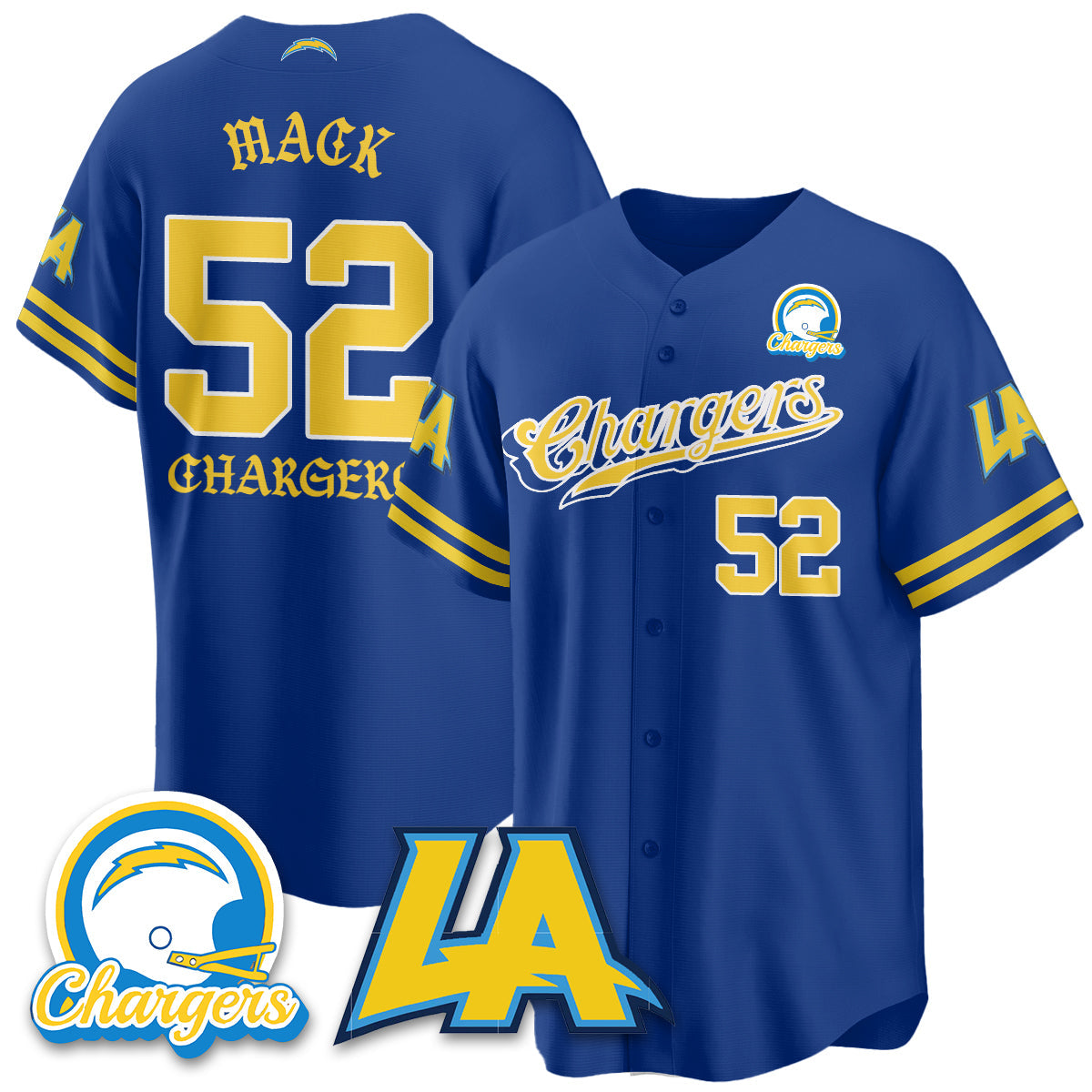 LVG Born x Raised Baseball Jersey - All Stitched-DTD