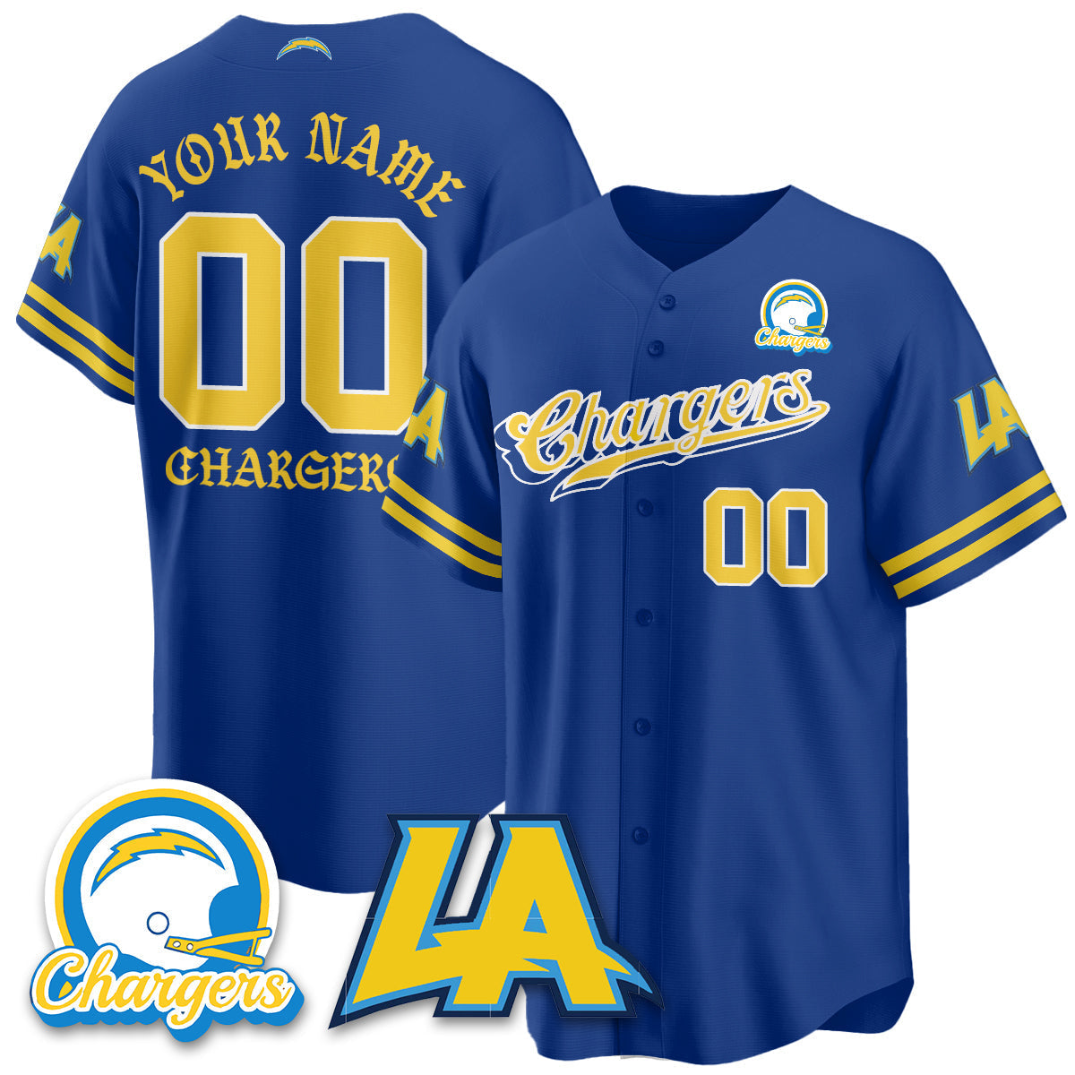 LVG Born x Raised Baseball Custom Jersey - All Stitched-DTD