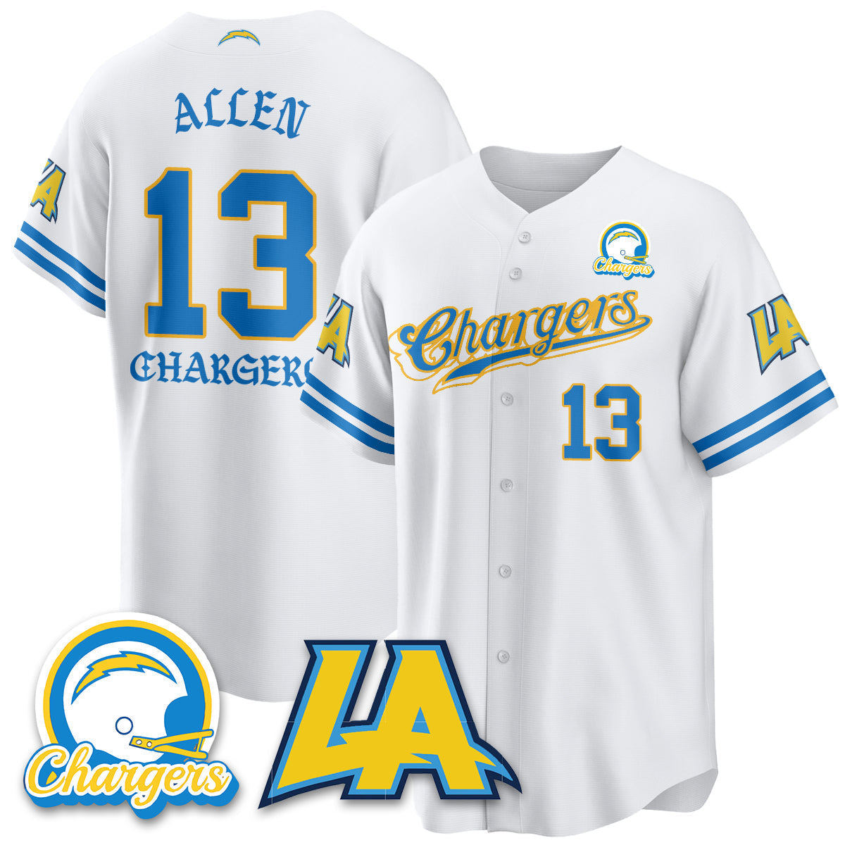 LVG Born x Raised Baseball Jersey - All Stitched-DTD