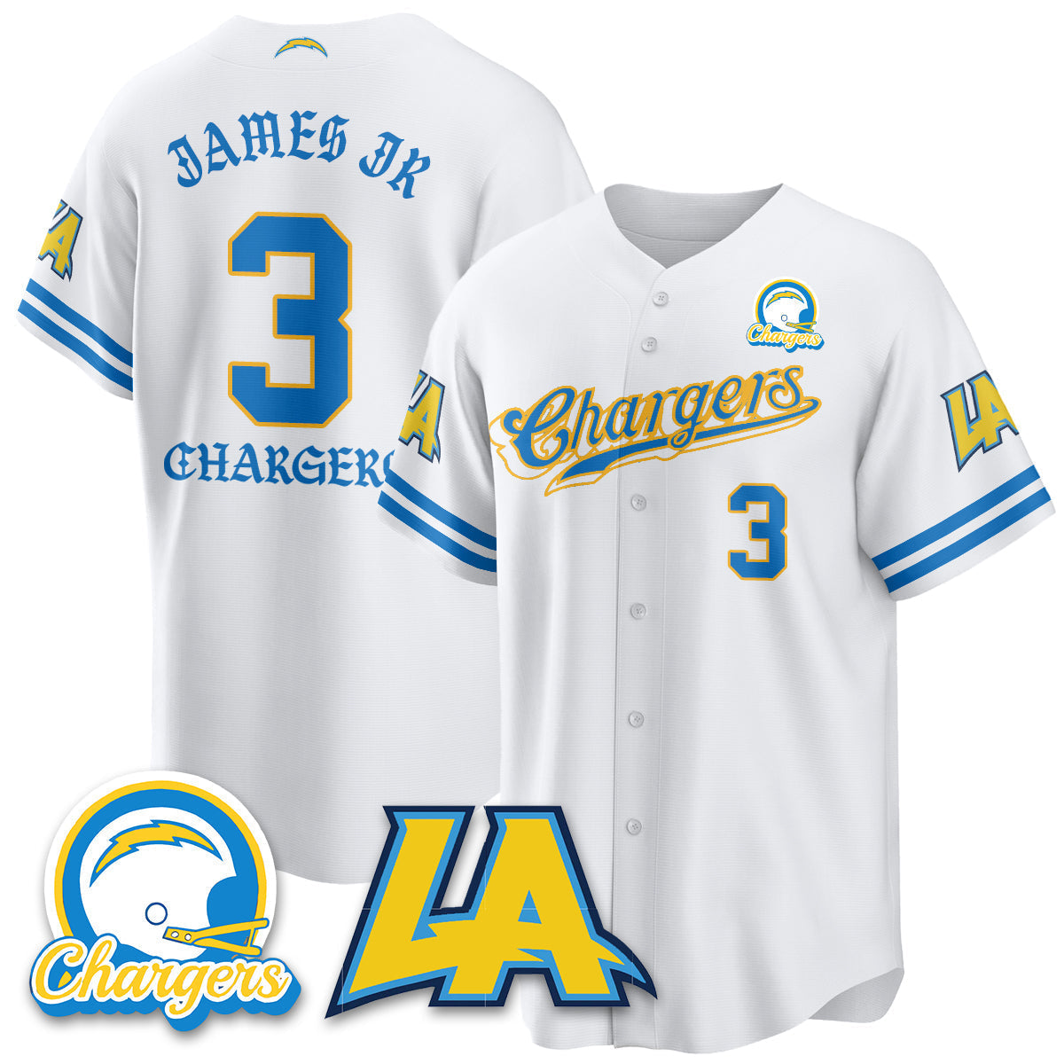 LVG Born x Raised Baseball Jersey - All Stitched-DTD
