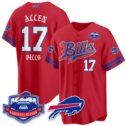 BUF Born x Raised Baseball Jersey - All Stitched-DTD