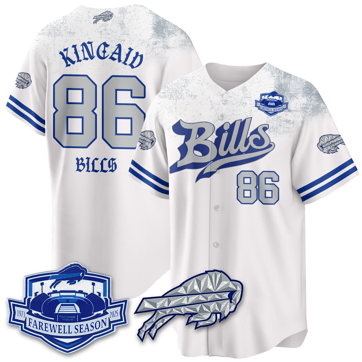 BUF Born x Raised Baseball Jersey - All Stitched-DTD