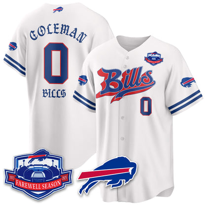 BUF Born x Raised Baseball Jersey - All Stitched-DTD