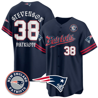 NE Born x Raised Baseball Jersey - All Stitched-DTD