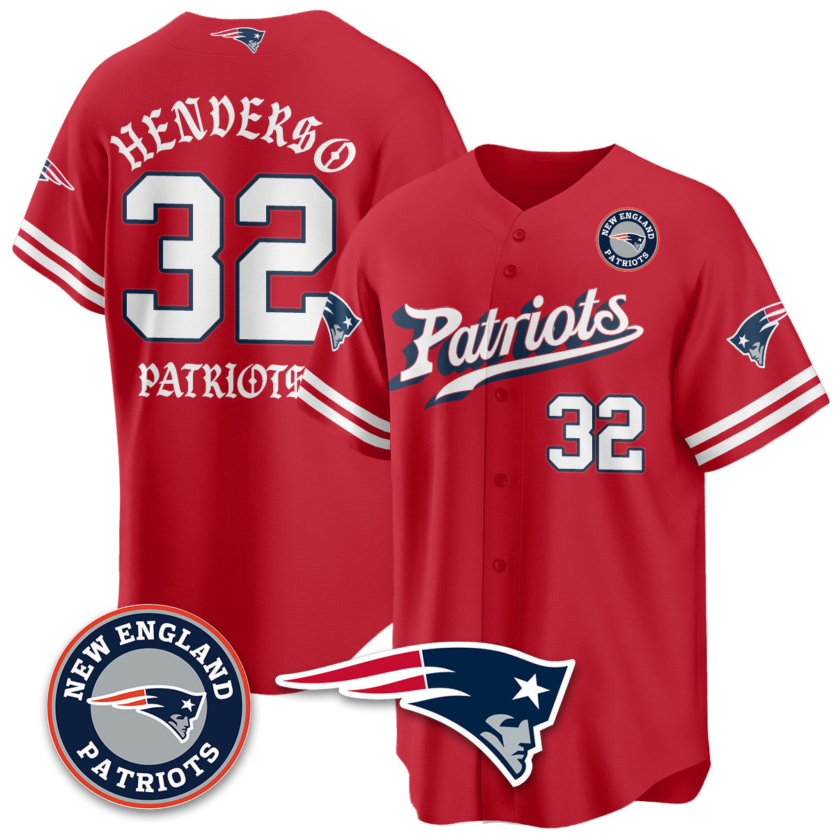 NE Born x Raised Baseball Jersey - All Stitched-DTD