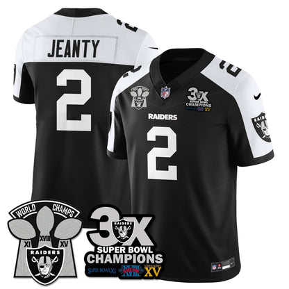 LVR 3-Time Champions Patch Vapor Limited Jersey - All Stitched-DTD