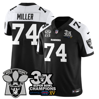 LVR 3-Time Champions Patch Vapor Limited Jersey - All Stitched-DTD